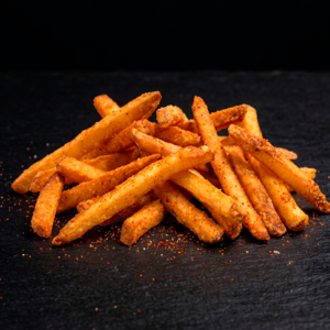 Patatas fritas con fórmula secreta XO y polvo tajín